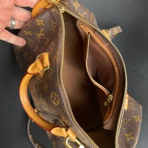 Louis Vuitton purse with shoulder strap